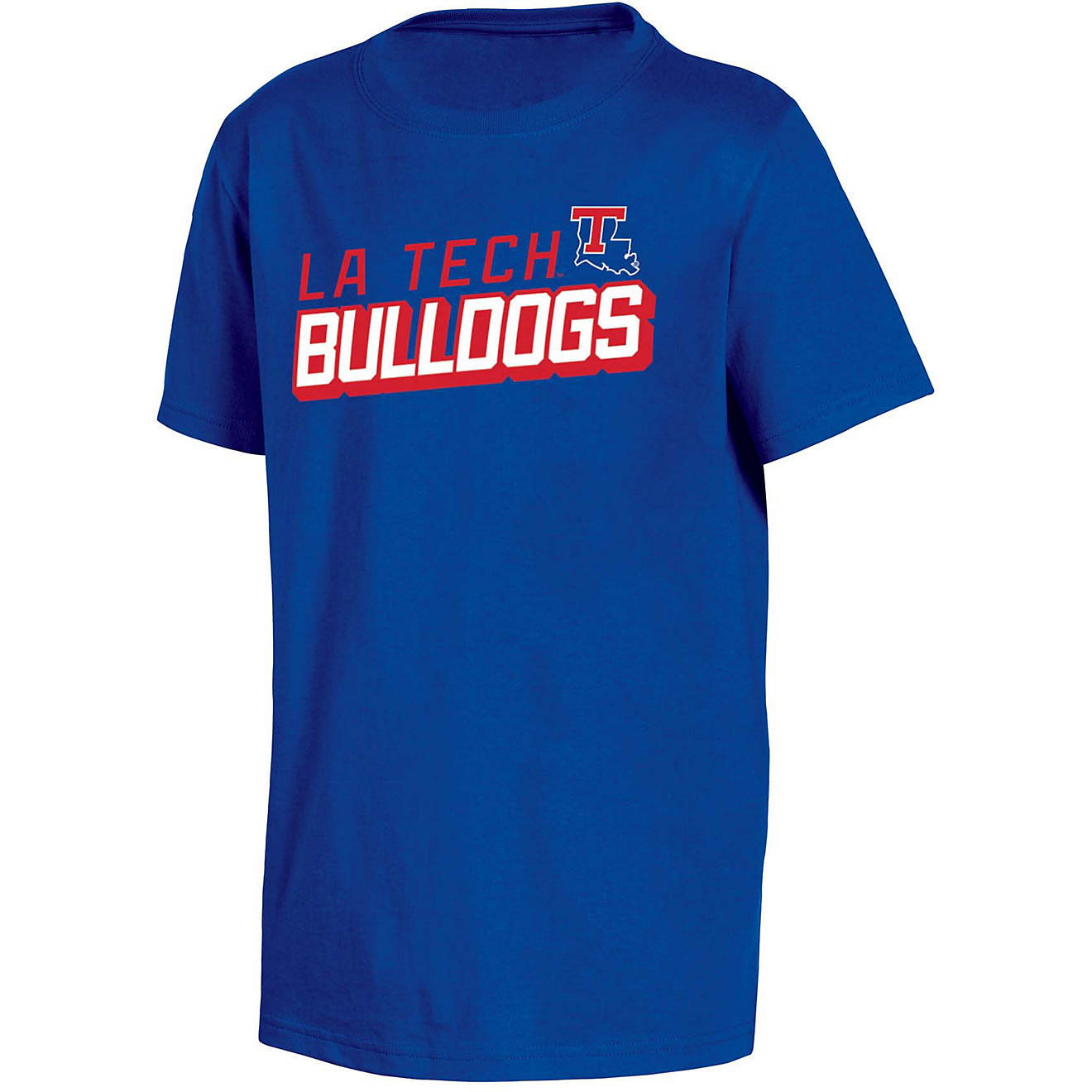 Champion Boys' Louisiana Institute of Technology Team Over Mascot T-shirt                                                        - view number 1