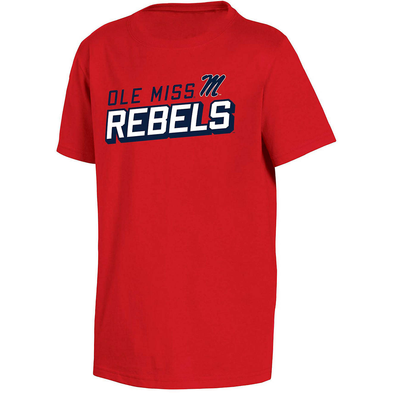 Champion Boys' University of Mississippi Team Over Mascot T-shirt                                                                - view number 1