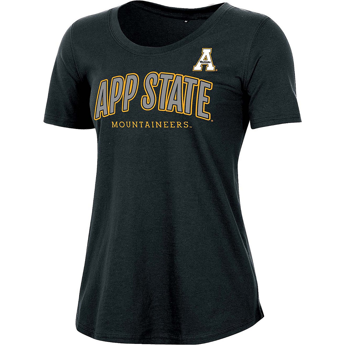 Champion Women’s Appalachian State University Relaxed Fit Scoop Neck T-shirt                                                   - view number 1
