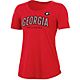 Champion Women’s University of Georgia Relaxed Fit Scoop Neck T-shirt                                                          - view number 1 image