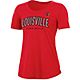 Champion Women’s University of Louisville Relaxed Fit Scoop Neck T-shirt                                                       - view number 1 image