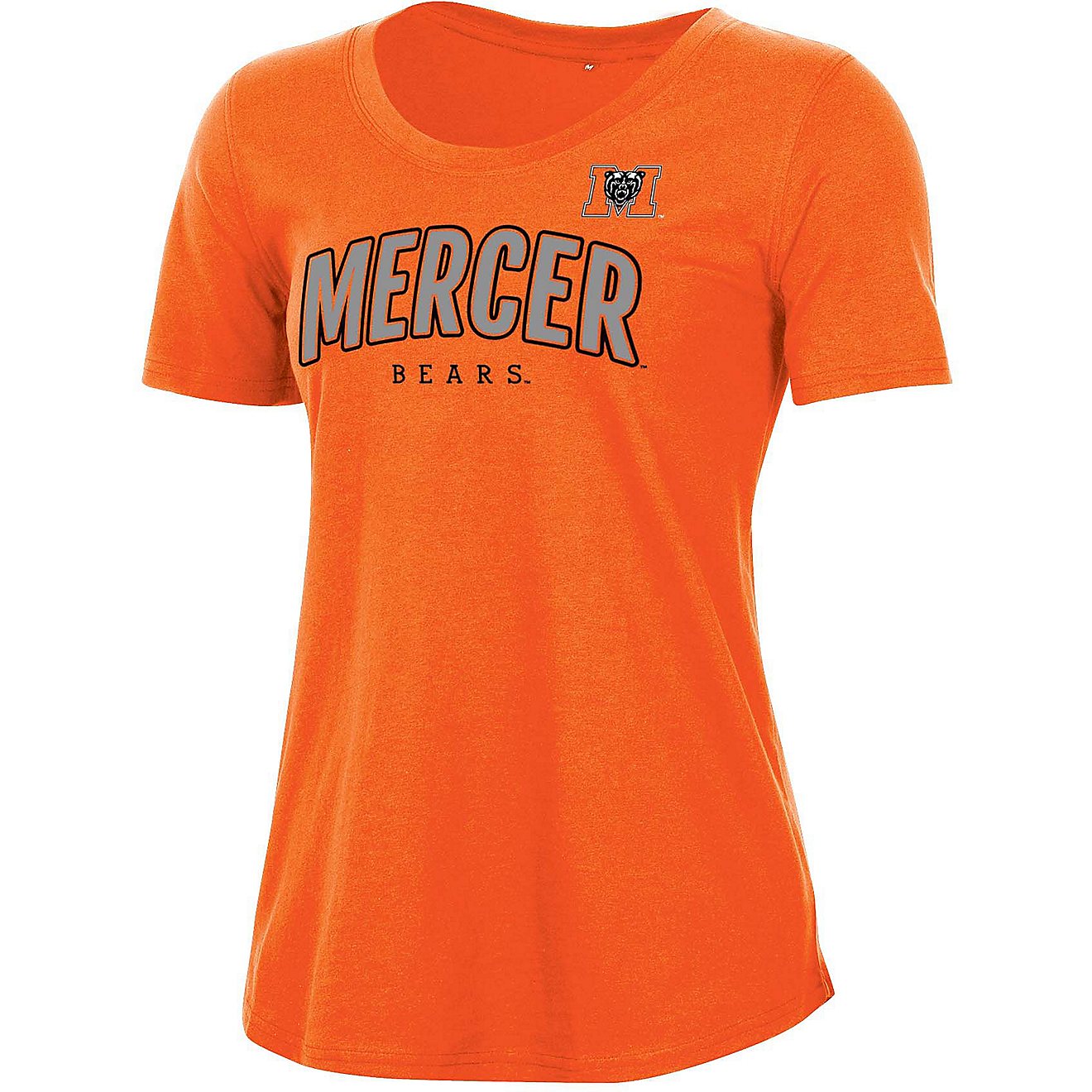 Champion Women’s Mercer University Relaxed Fit Scoop Neck T-shirt                                                              - view number 1