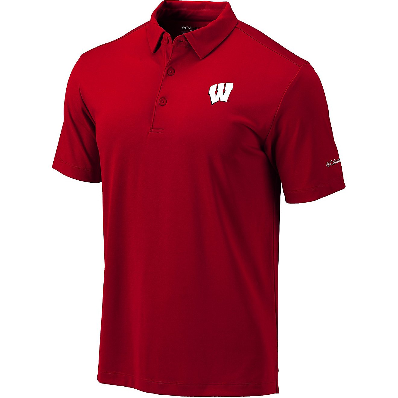 Columbia Sportswear Men's University of Wisconsin Drive Polo Shirt                                                               - view number 1