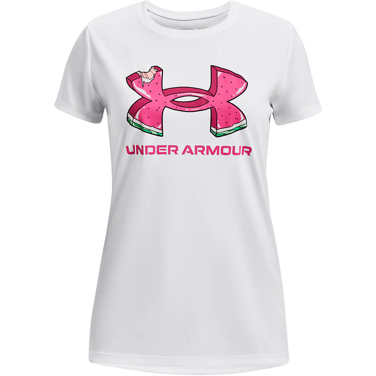 Under Armour Girls’ Tech Sportstyle Solid T-shirt                                                                              - view number 1