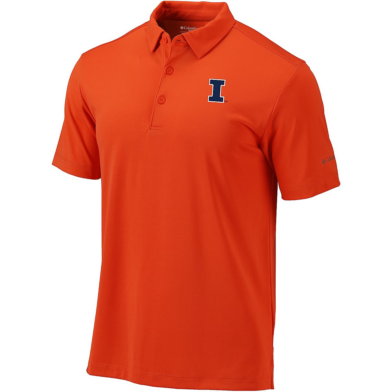 Columbia Sportswear Men's University of Illinois Drive Polo Shirt                                                                - view number 1