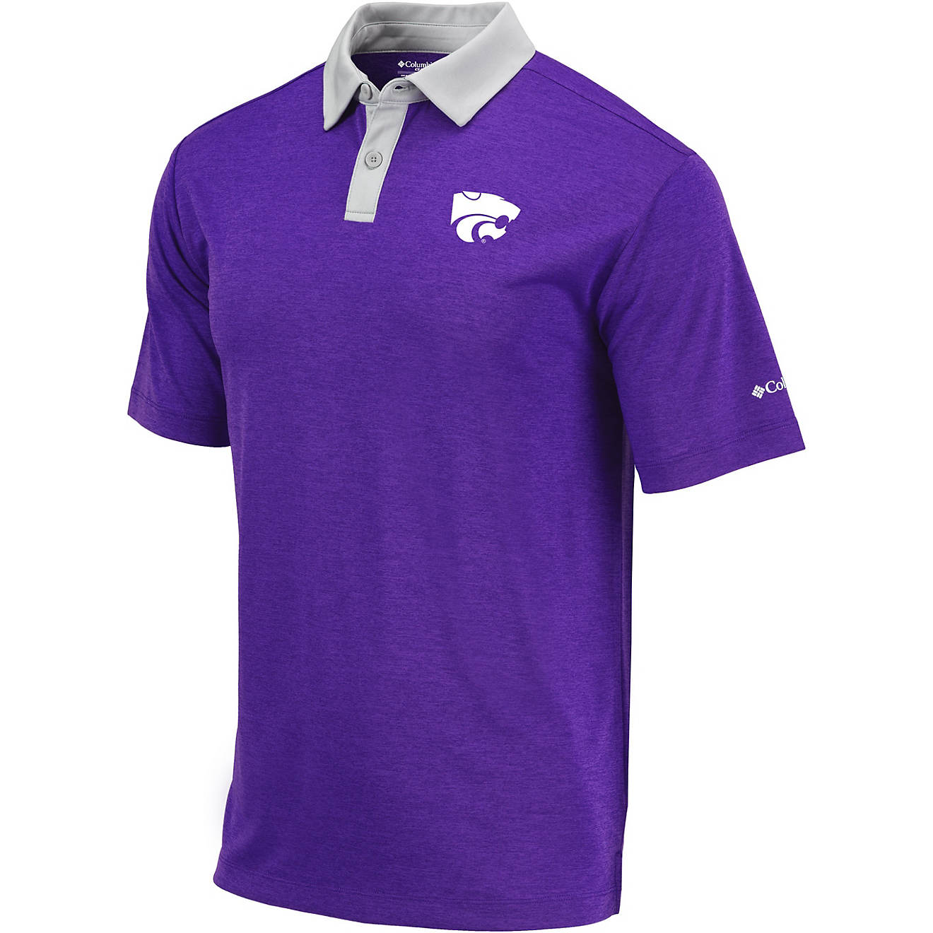 Columbia Sportswear Men's Kansas State University Range Polo Shirt                                                               - view number 1