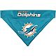 Pets First Miami Dolphins Reversible Dog Bandana                                                                                 - view number 2 image