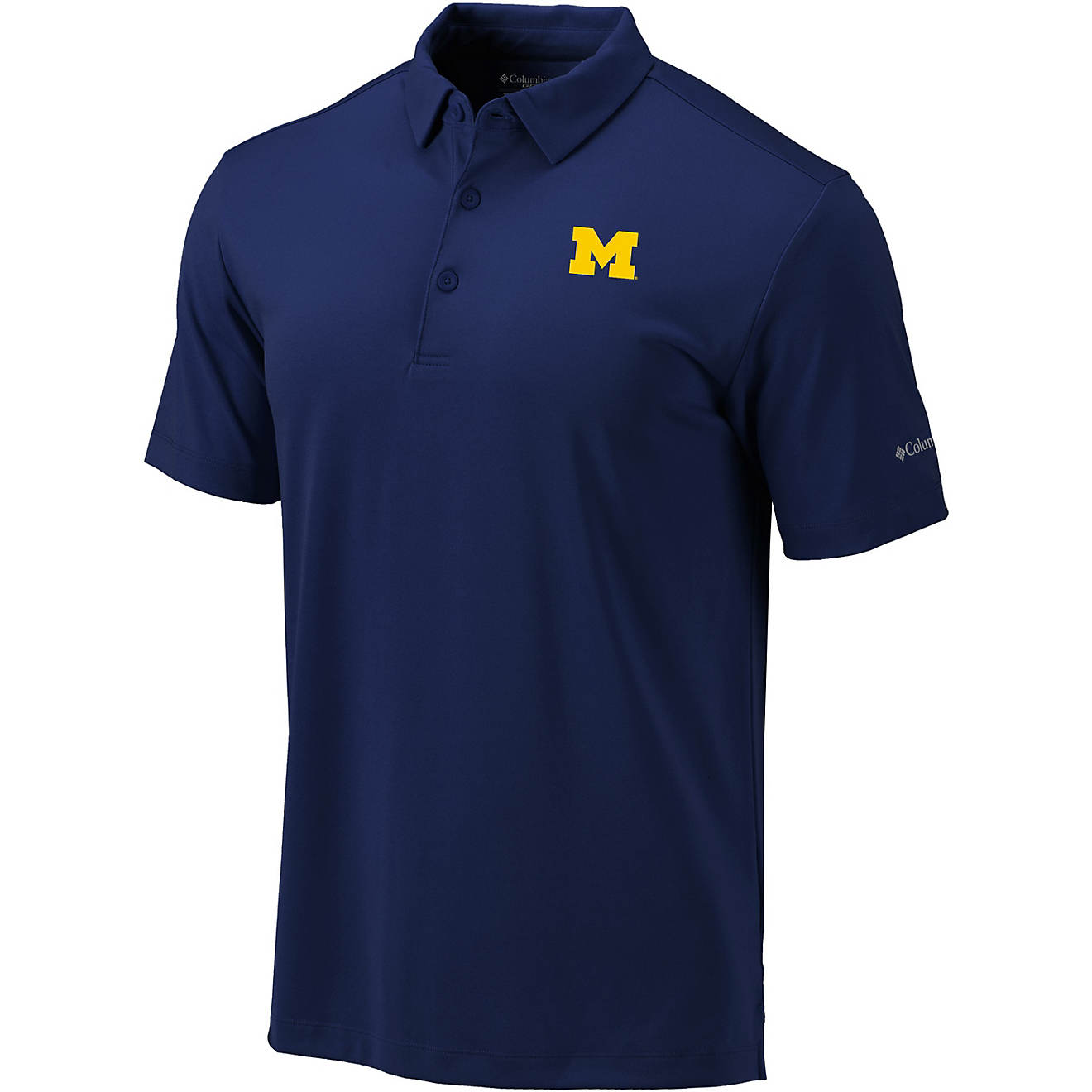 Columbia Sportswear Men's University of Michigan Drive Polo Shirt                                                                - view number 1