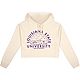 Uscape Apparel Women's Louisiana State University Cropped Fleece Hoodie                                                          - view number 1 image