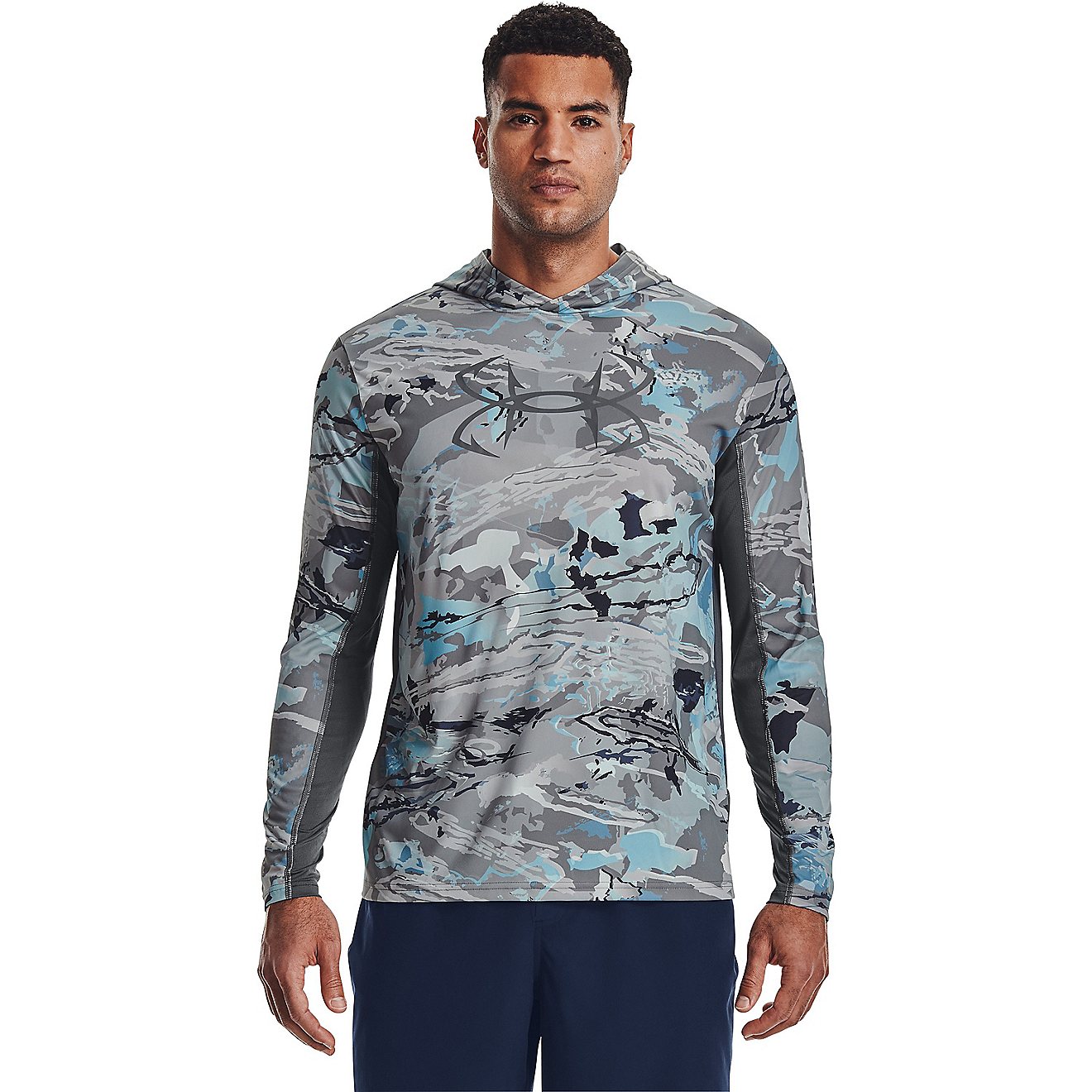 Under Armour Men's Iso-Chill Shore Break Camo Hoodie                                                                             - view number 1