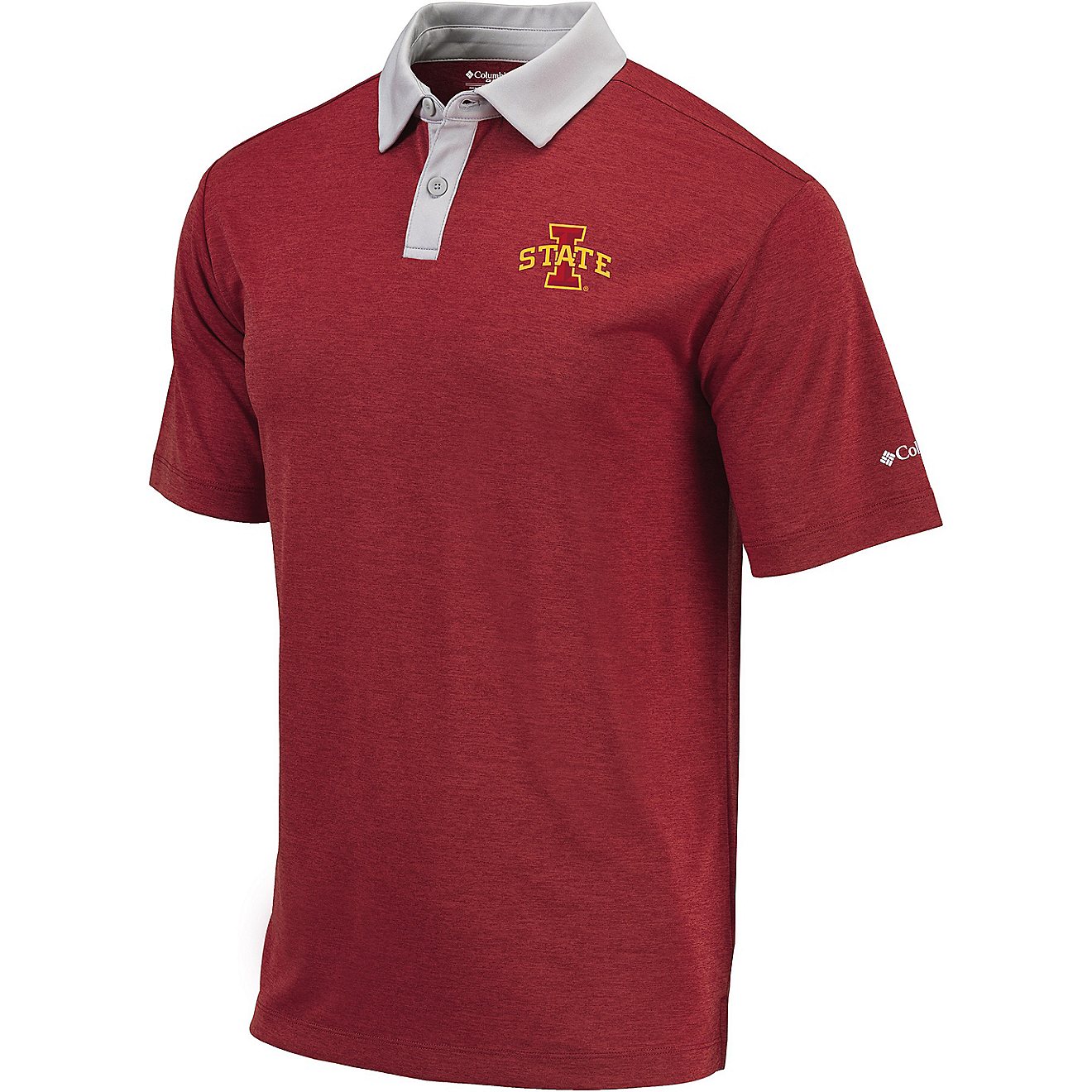 Columbia Sportswear Men's Iowa State University Range Polo Shirt                                                                 - view number 1