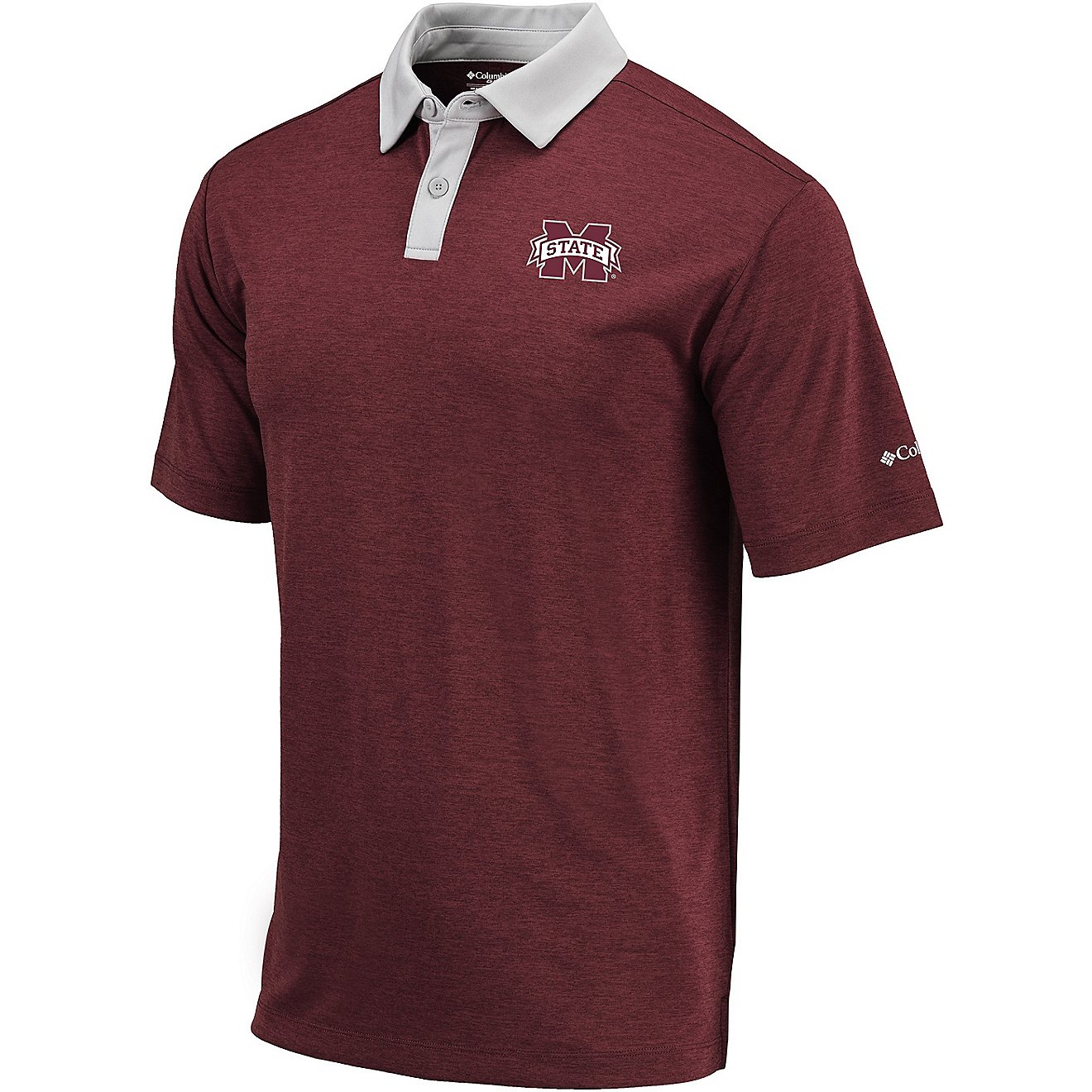 Columbia Sportswear Men's Mississippi State University Range Polo Shirt                                                          - view number 1