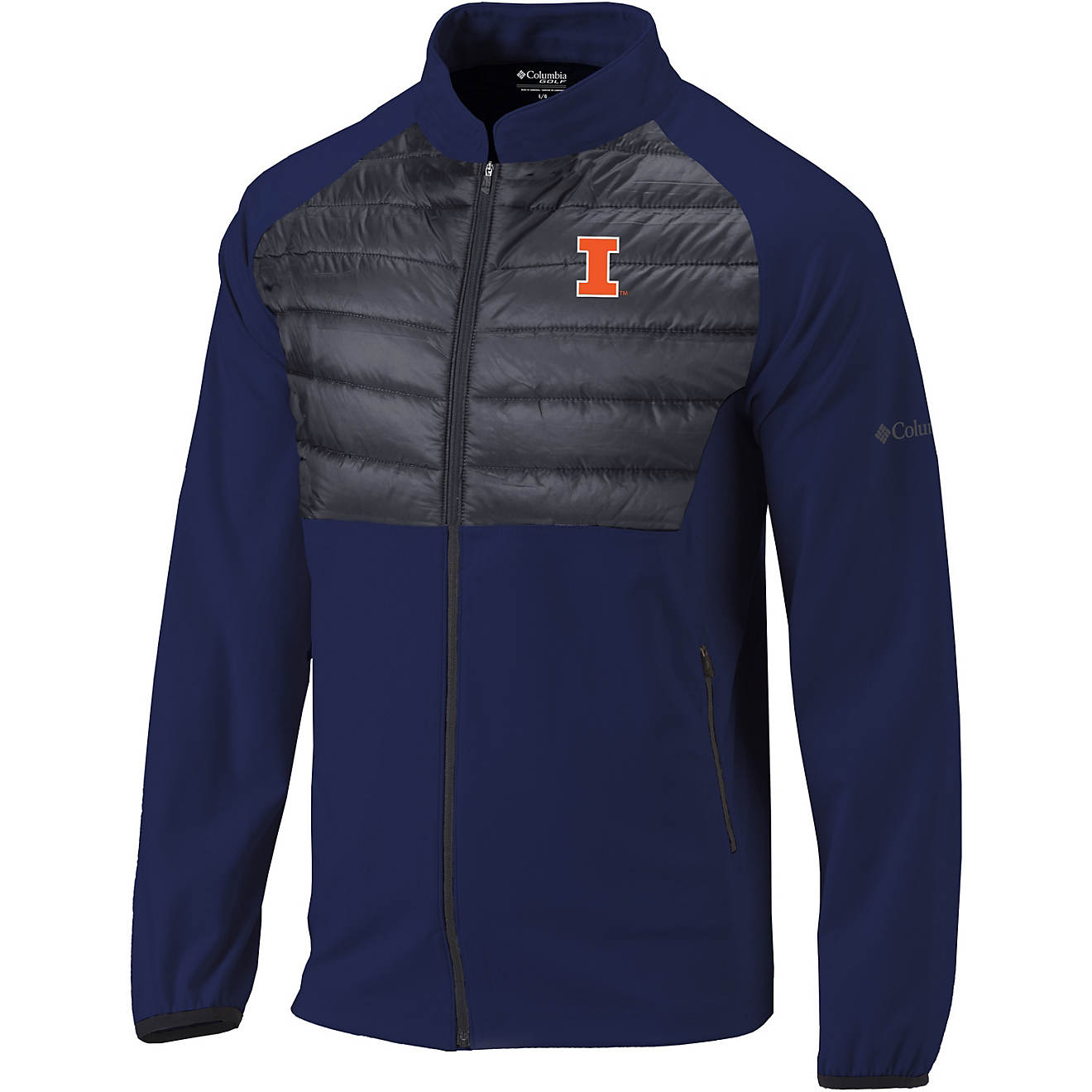 Columbia Sportswear Men's University of Illinois In the Element Jacket                                                           - view number 1