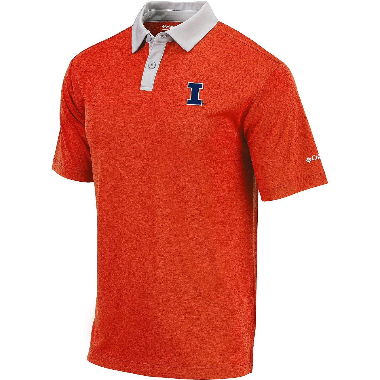 Columbia Sportswear Men's University of Illinois Range Polo Shirt                                                                - view number 1