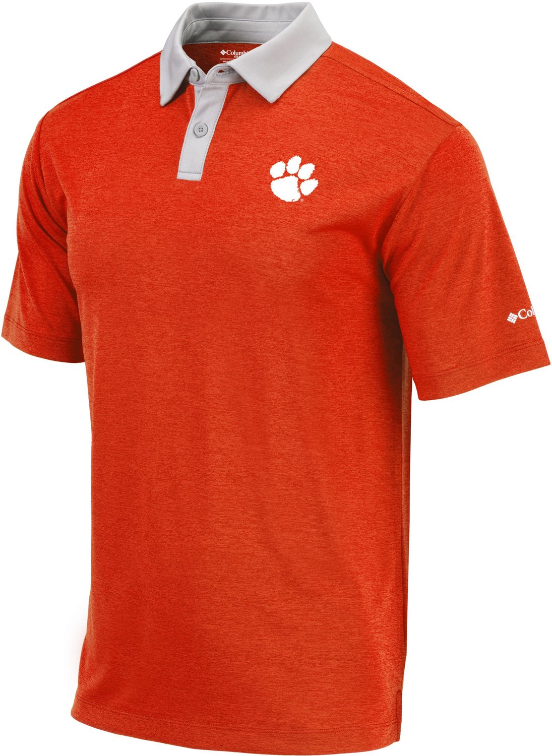 Columbia Sportswear Men's Clemson University Range Polo Shirt Academy