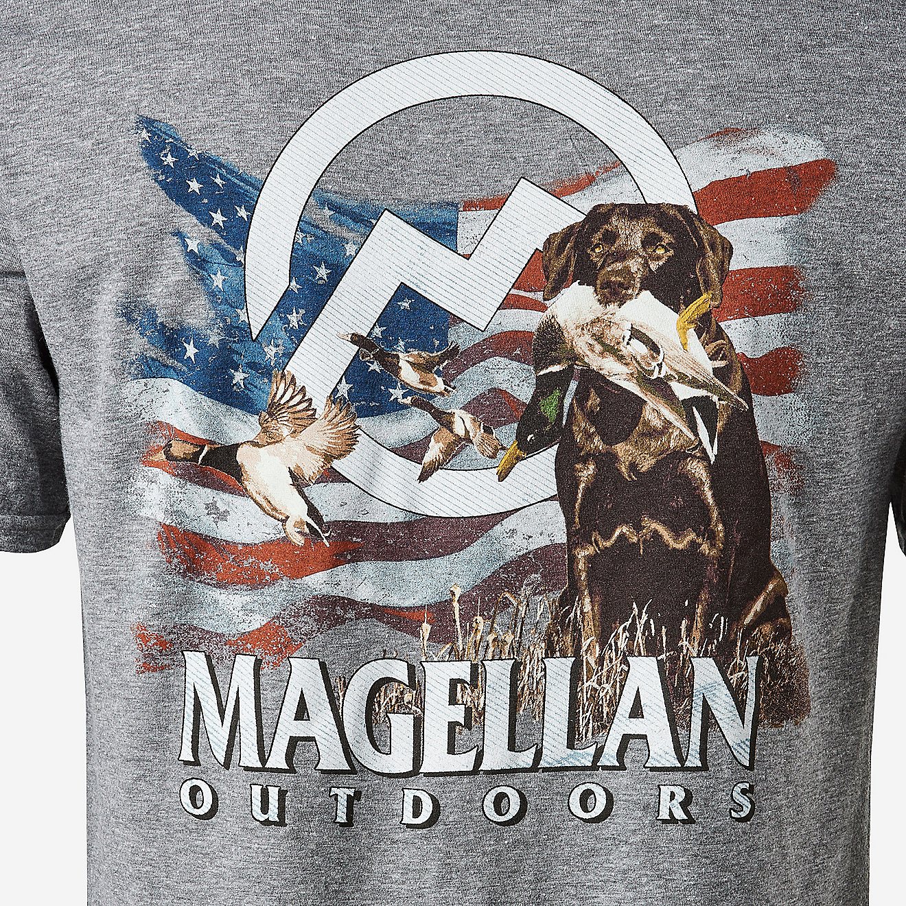Magellan Outdoors Men's National Hunting Graphic T-shirt                                                                         - view number 3