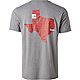 The North Face Men's Texas State Pride Logo Graphic T-shirt                                                                      - view number 1 image