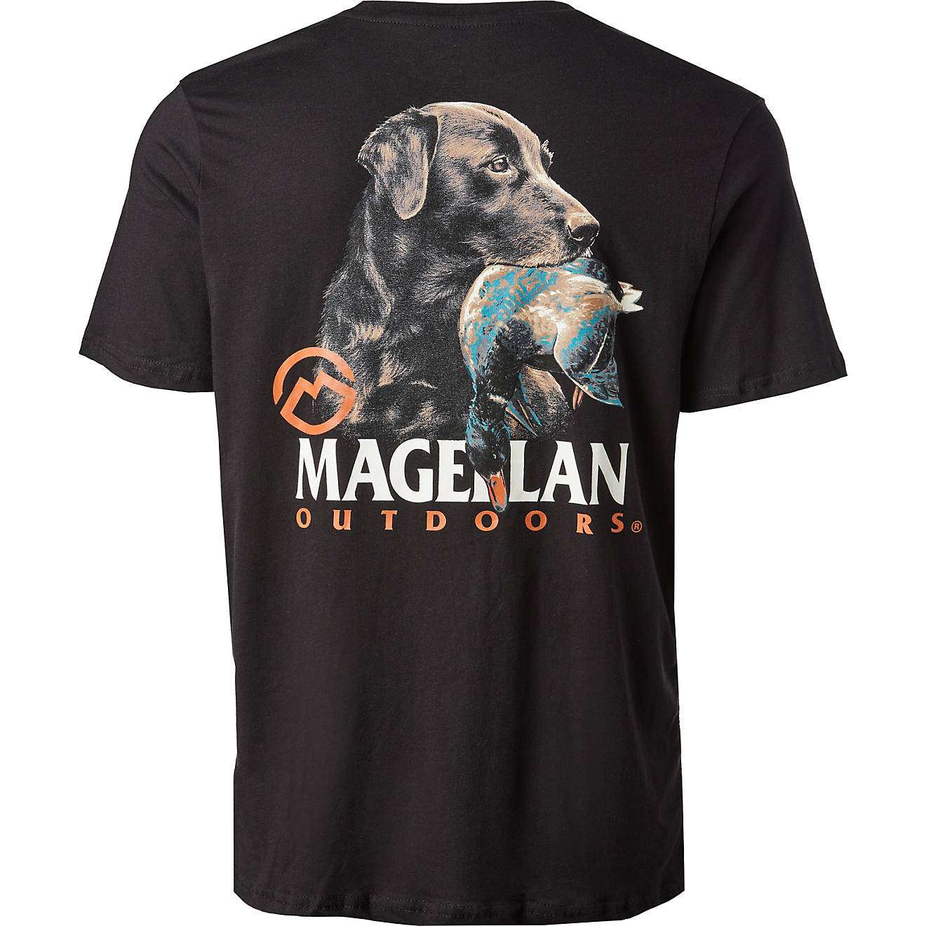 Magellan Outdoors Men's Lab With Duck Graphic Short Sleeve T-shirt                                                               - view number 1