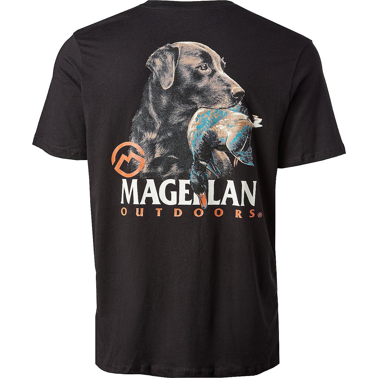 Magellan Outdoors Men's Lab With Duck Graphic Short Sleeve T-shirt                                                               - view number 1