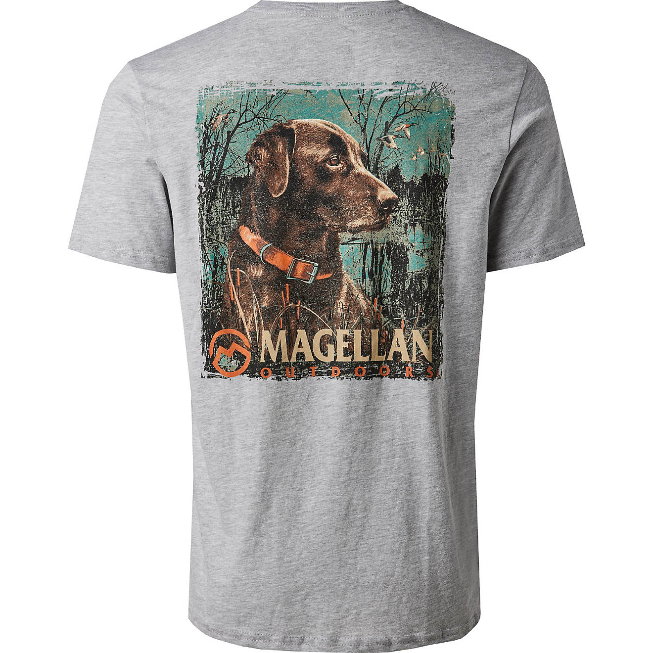 Magellan Outdoors Men's Flag Tonal Deer Graphic Short Sleeve T-shirt                                                             - view number 1