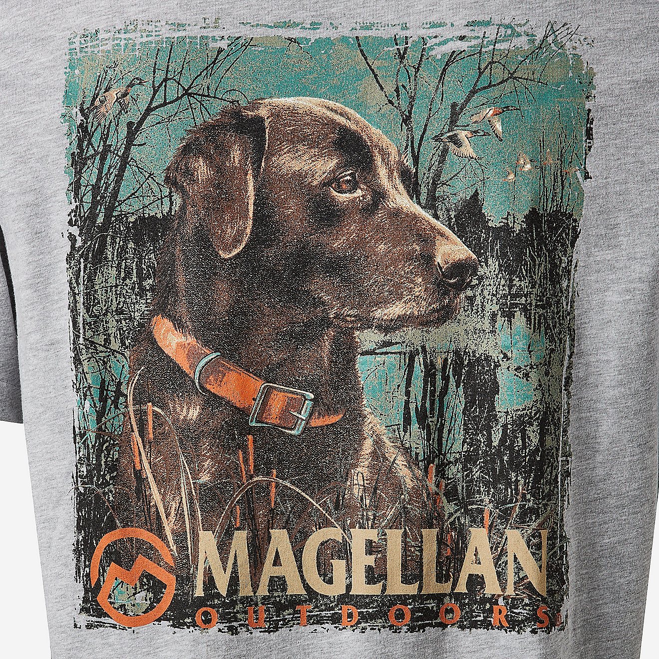 Magellan Outdoors Men's Flag Tonal Deer Graphic Short Sleeve T-shirt                                                             - view number 3