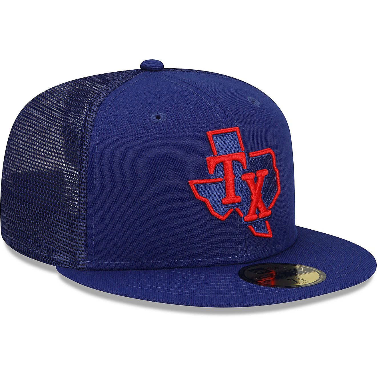 New Era Men's Texas Rangers Batting Practice OTC 59FIFTY Cap                                                                     - view number 3