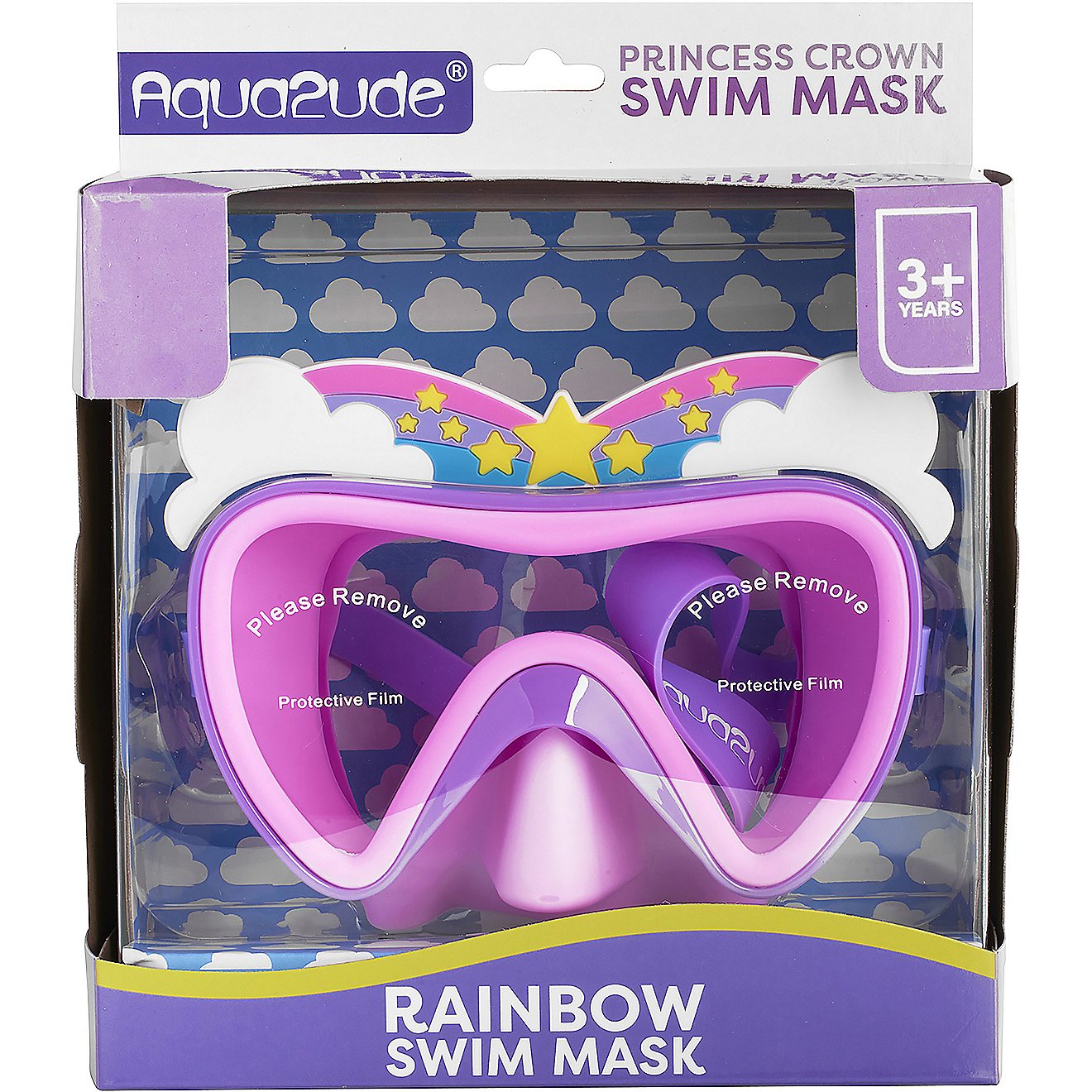 Aqua2ude Girls' Novelty Wonder Swim Mask                                                                                         - view number 1