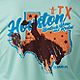 Magellan Outdoors Women's Houston Livestock Show and Rodeo Casting Graphic Crew Neck Long Sleeve T-shirt                         - view number 3 image
