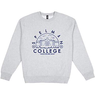 Uscape Apparel Men's Spelman College Premium Heavyweight Fleece Crew Sweatshirt                                                 