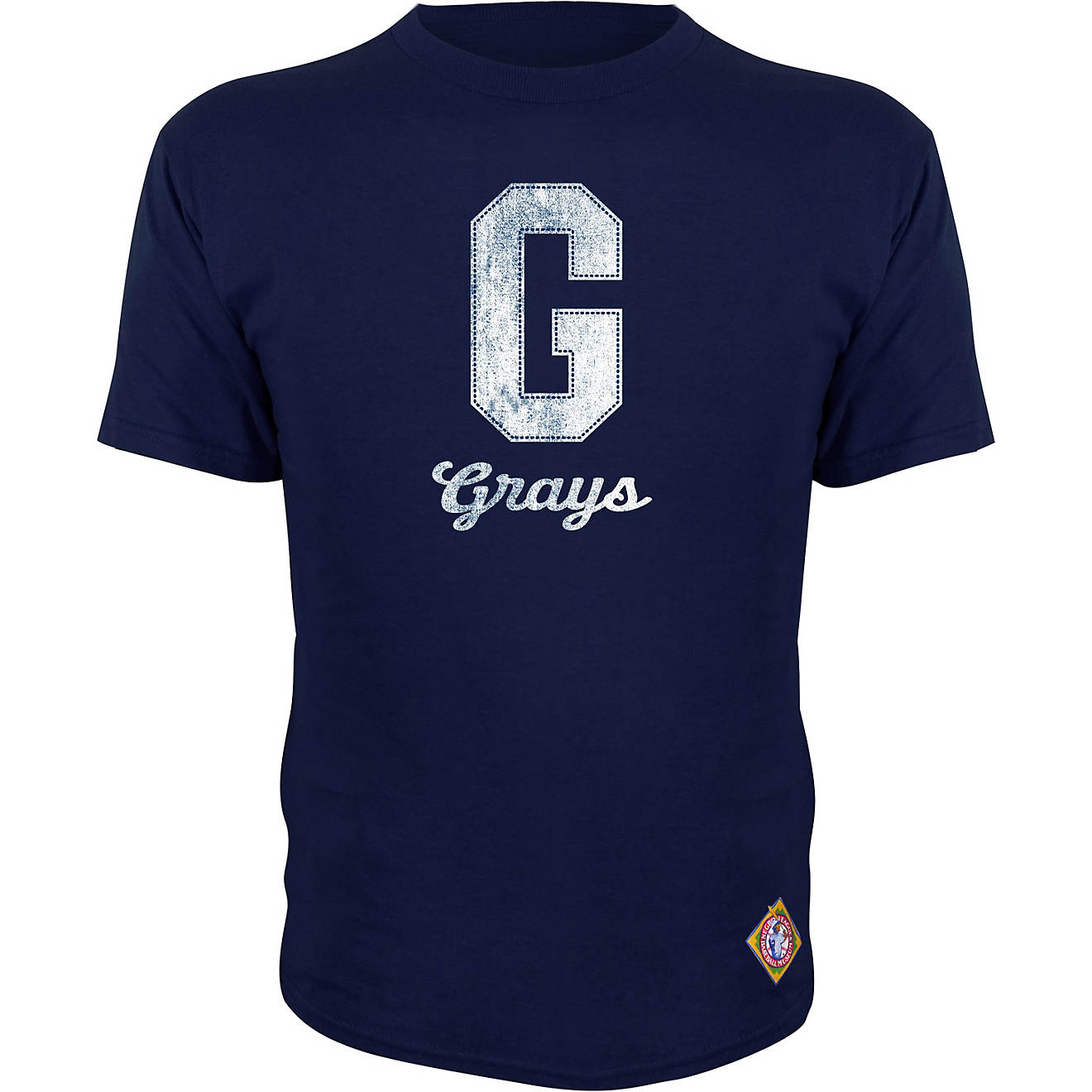 Stitches Men's Homestead Grays Base Hit Graphic Short Sleeve T-shirt                                                             - view number 1