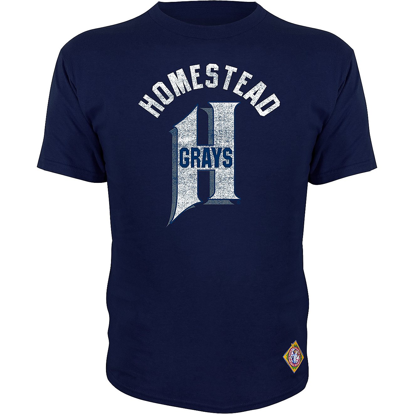 Stitches Men's Homestead Grays Logo Graphic Short Sleeve T-shirt                                                                 - view number 1