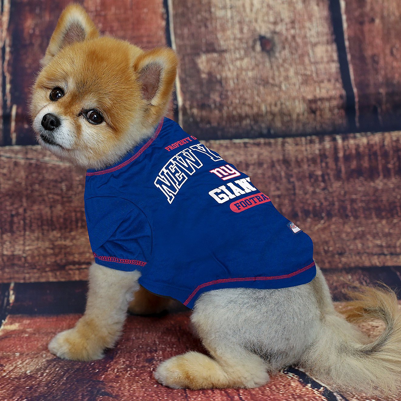 Pets First New York Giants Pet T-shirt                                                                                           - view number 2