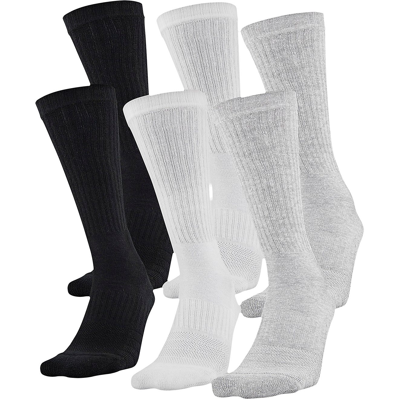 Under Armour Training Crew Socks 6 Pack                                                                                          - view number 1