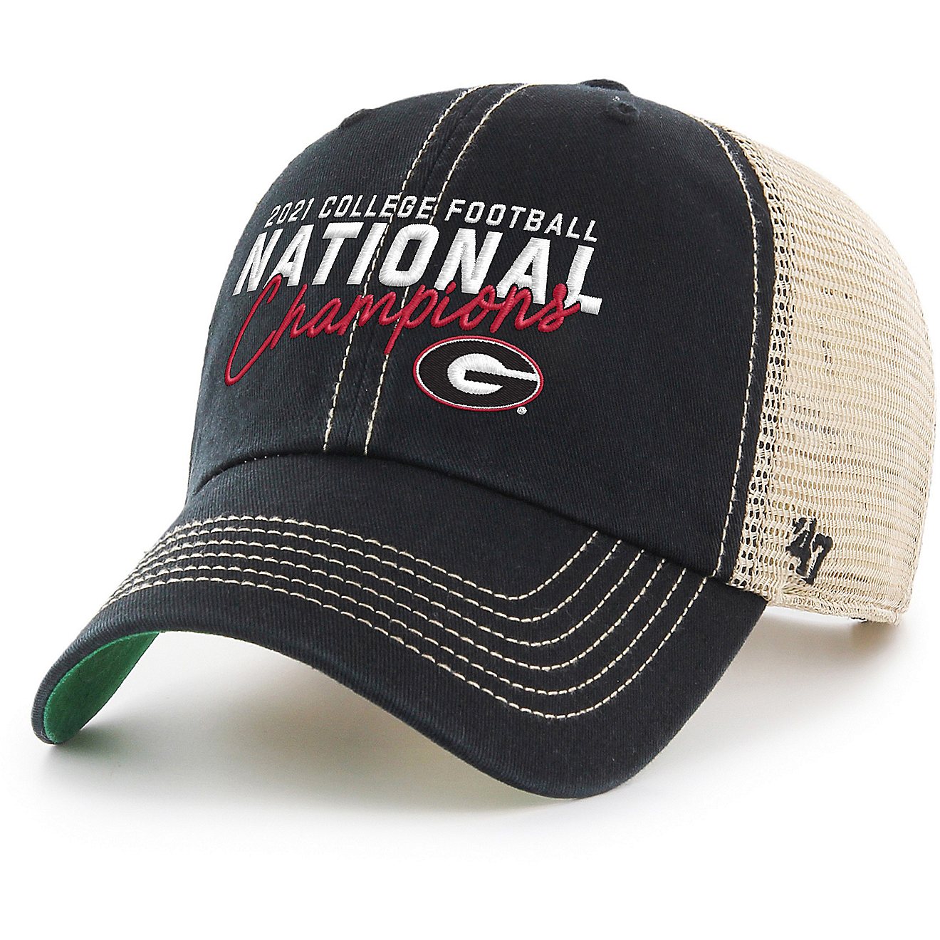 47 University of Georgia 2021 NCAA CFP Champs Trawler Clean Up Cap                                                               - view number 1