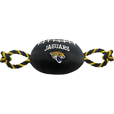 Pets First Jacksonville Jaguars Nylon Football Rope Dog Toy                                                                     