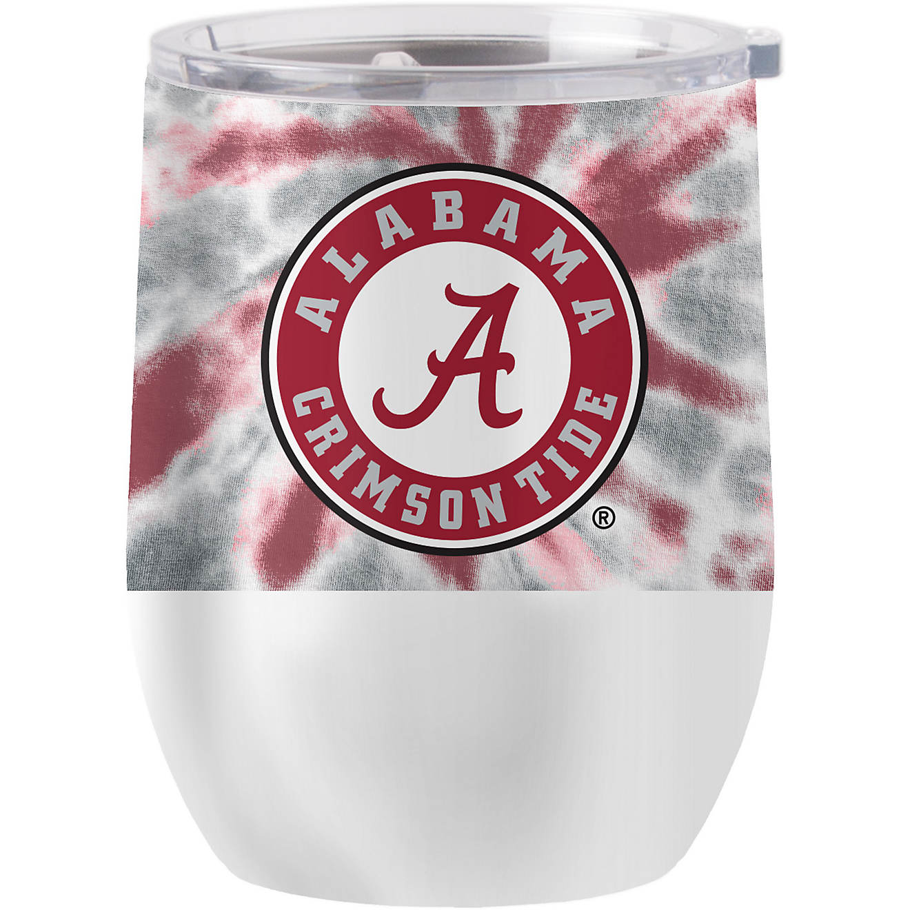 Logo University of Alabama 16 oz Tie-Dye Stainless Curved Tumbler                                                                - view number 1