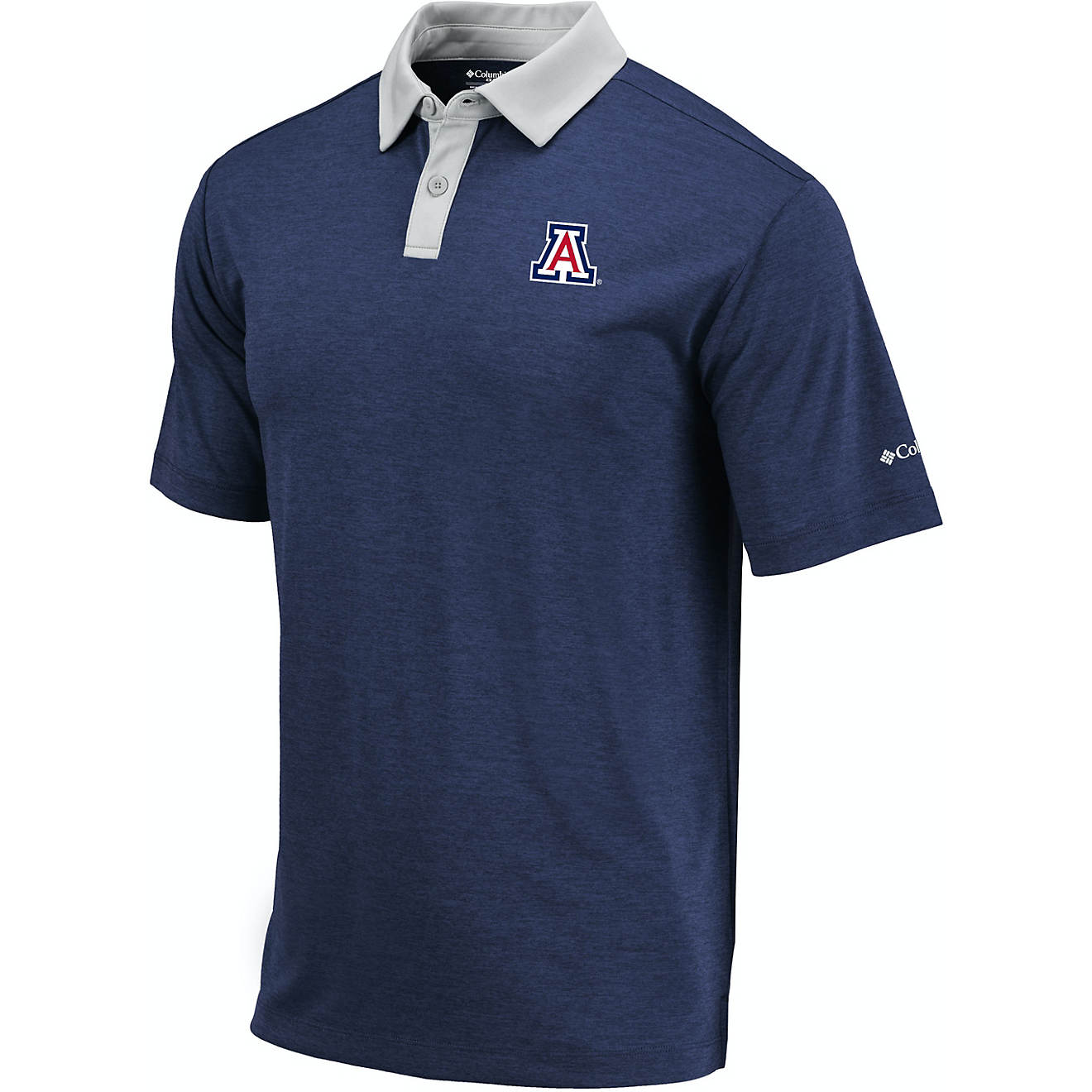 Columbia Sportswear Men's University of Arizona Range Polo Shirt                                                                 - view number 1