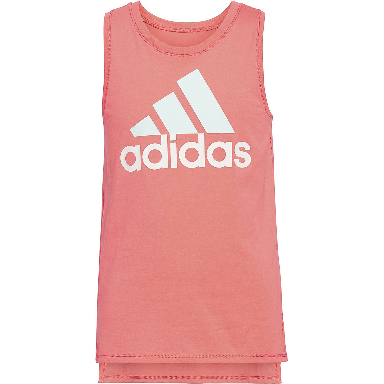 adidas Girls' Muscle Blend 22 Tank Top                                                                                           - view number 4