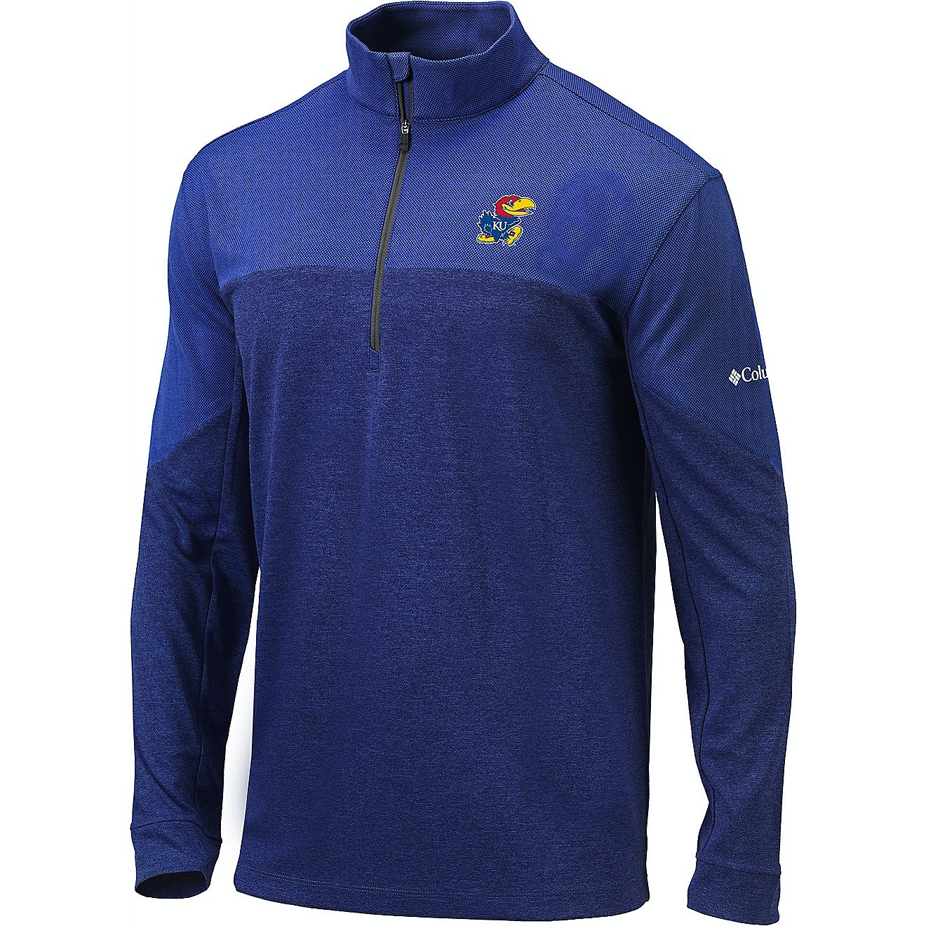 Columbia Sports Men's University of Kansas Home Course Pullover Top                                                              - view number 1