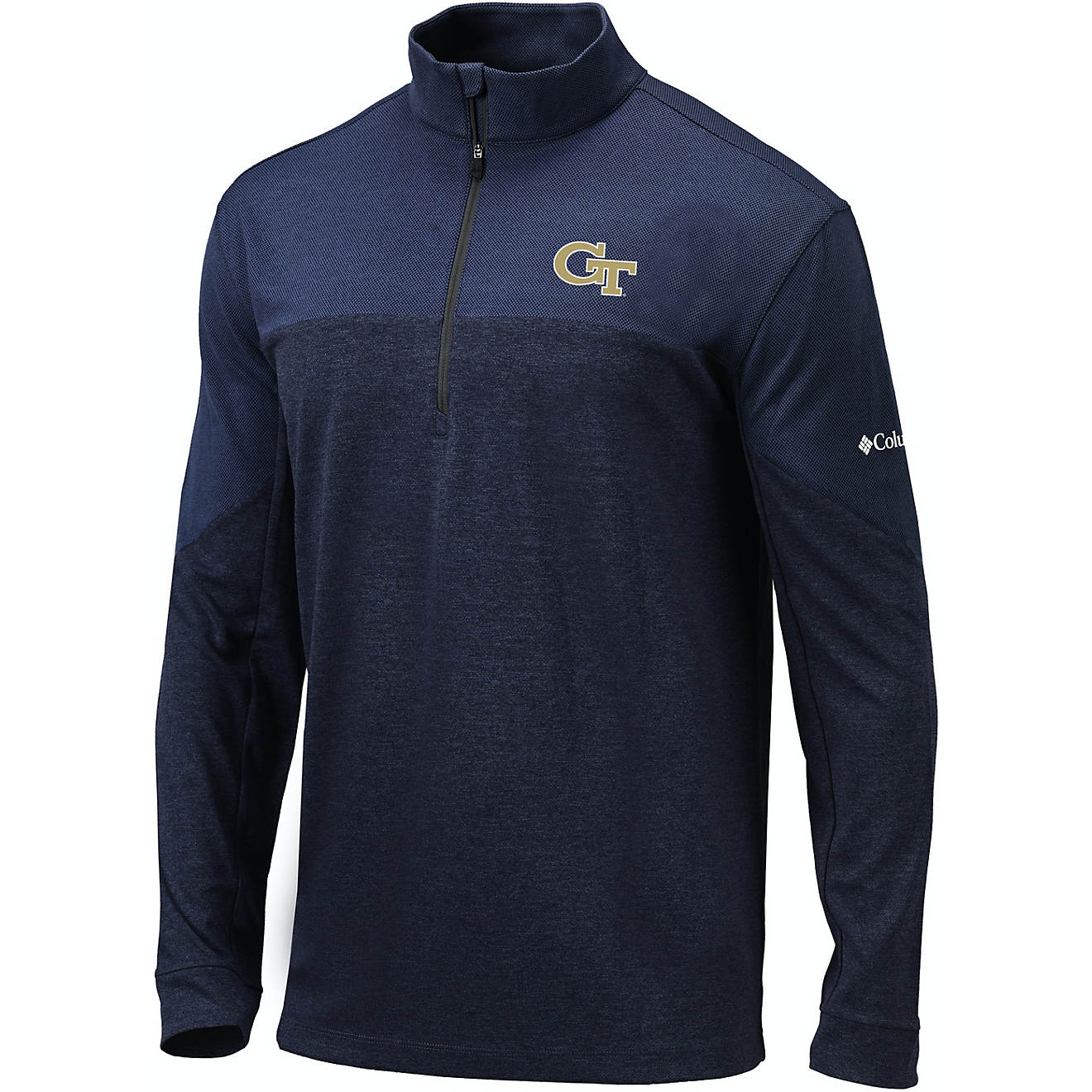 Columbia Sports Men's Georgia Tech Home Course Pullover Top                                                                      - view number 1