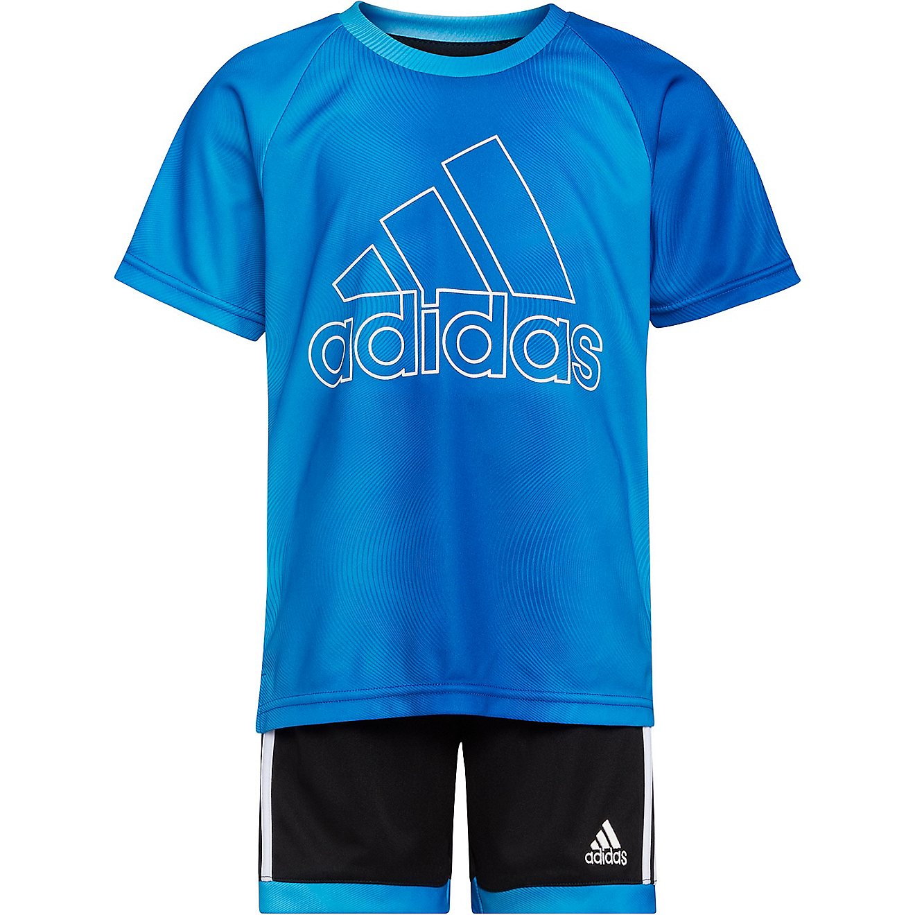 adidas Boys' Graphic T-shirt and Printed Shorts Set                                                                              - view number 3