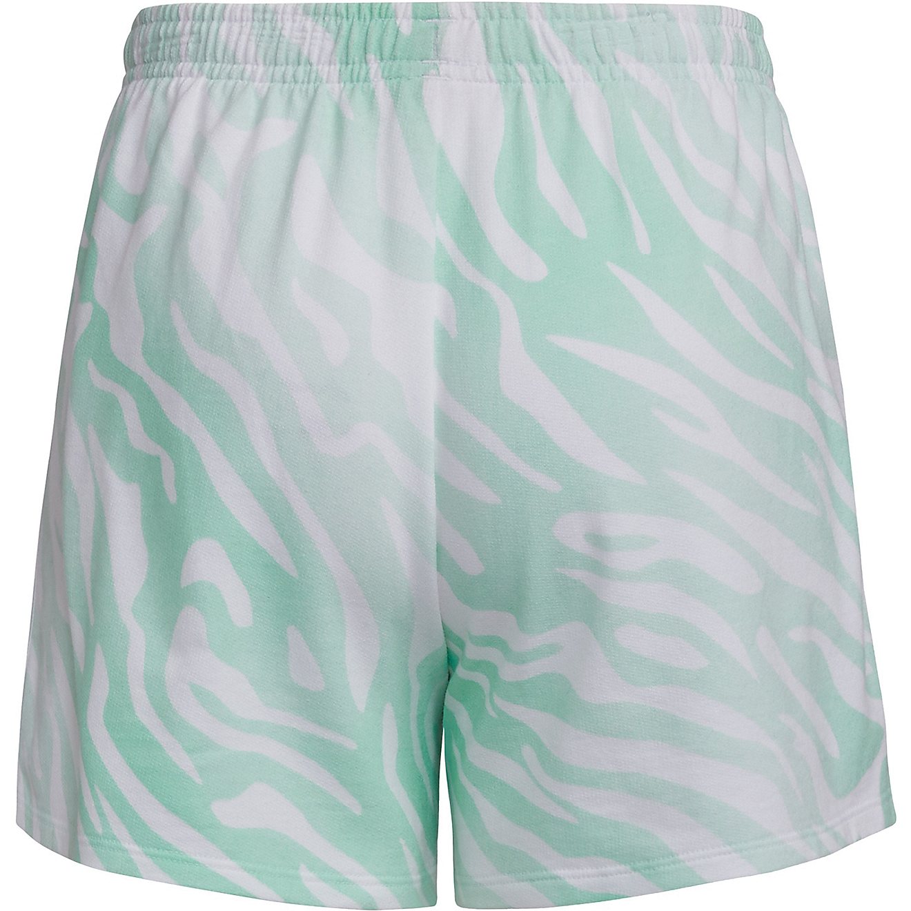 adidas Girls' AOP 3STR French Terry Shorts                                                                                       - view number 2