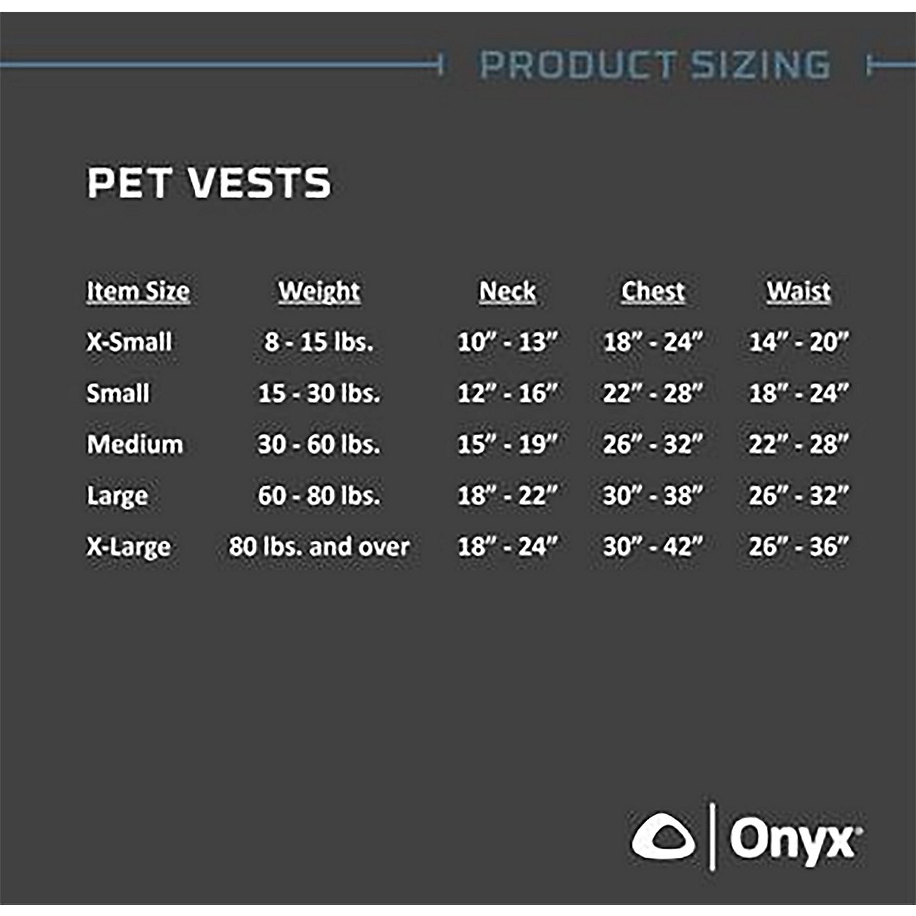 Onyx Outdoor Nylon Pet Vest                                                                                                      - view number 3
