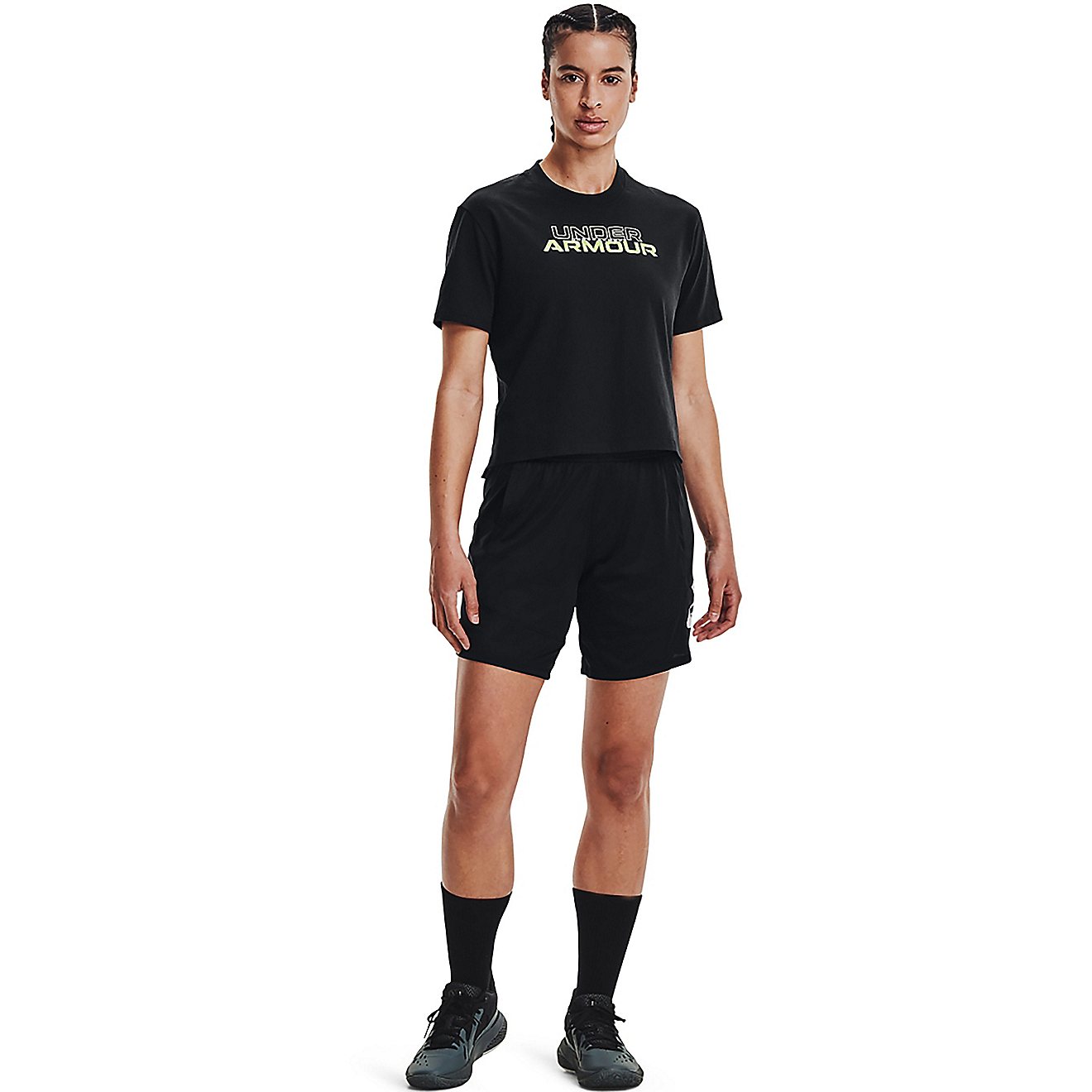 Under Armour Women's Crop Graphic T-shirt                                                                                        - view number 3