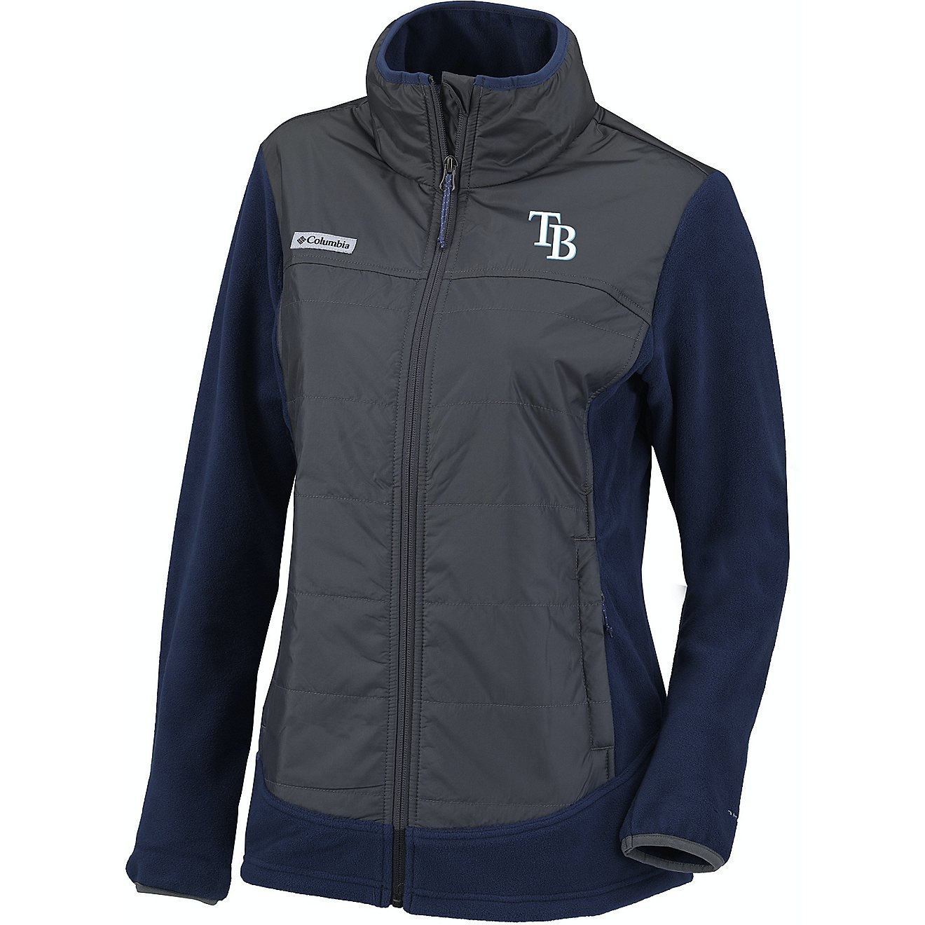 Columbia Sportswear Women's Tampa Bay Rays Basin Butte Full Zip Jacket                                                           - view number 1