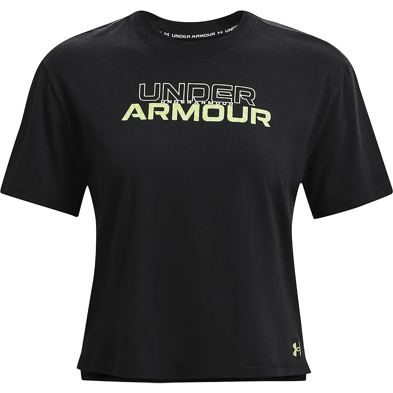 Under Armour Women's Crop Graphic T-shirt                                                                                        - view number 4