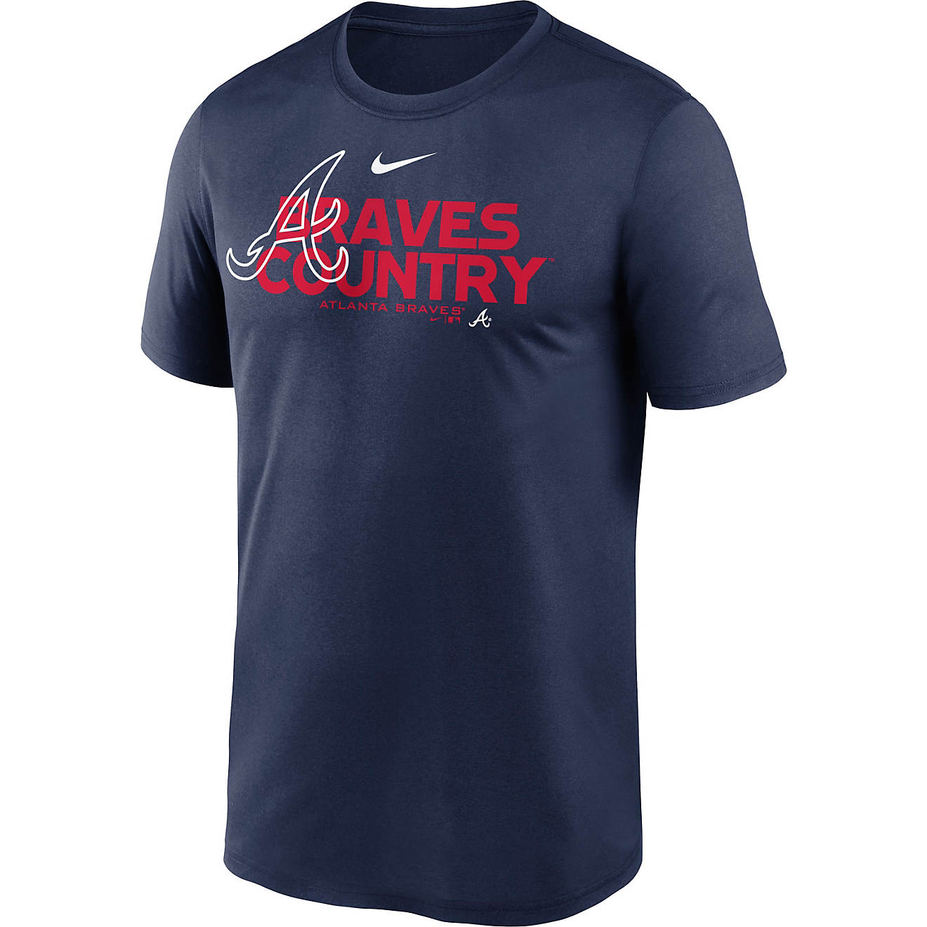 Nike Men's Atlanta Braves Local Rep Legend Short Sleeve T-shirt                                                                  - view number 1