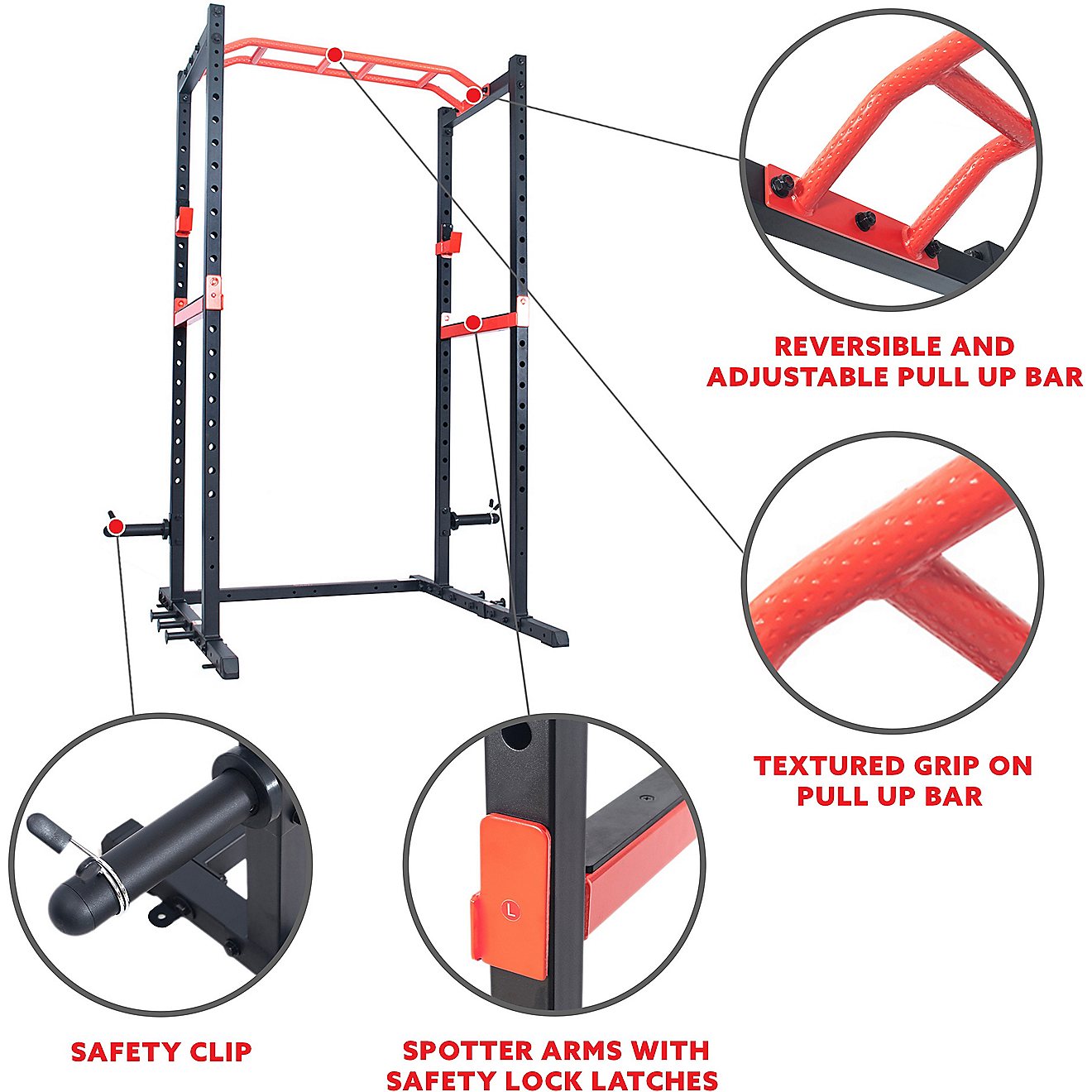 Sunny Health & Fitness Power Zone Rack                                                                                           - view number 4