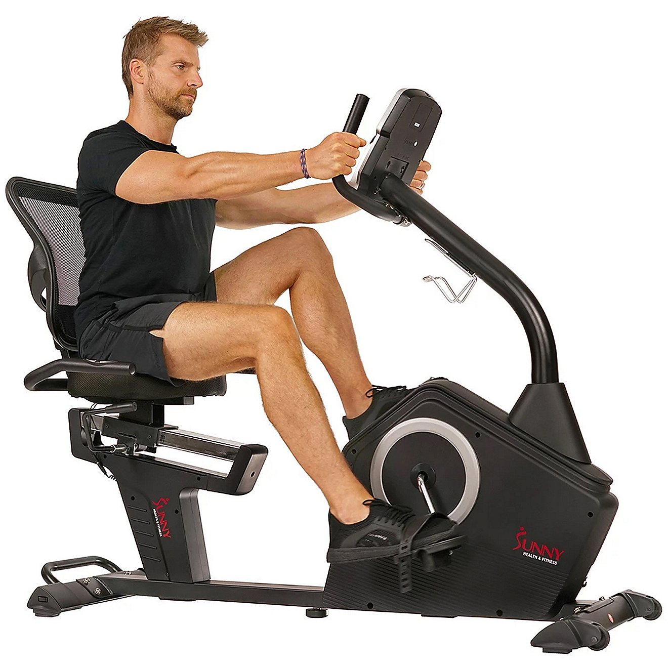 Sunny Health & Fitness Programmable Recumbent Bike                                                                               - view number 8