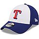 New Era Men's Texas Rangers League White Front 9FORTY Cap                                                                        - view number 3 image